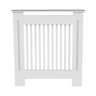 Fativo Radiatorombouw - Radiatoromkasting - Verwarmingsombouw - 78x19x92 - Wit