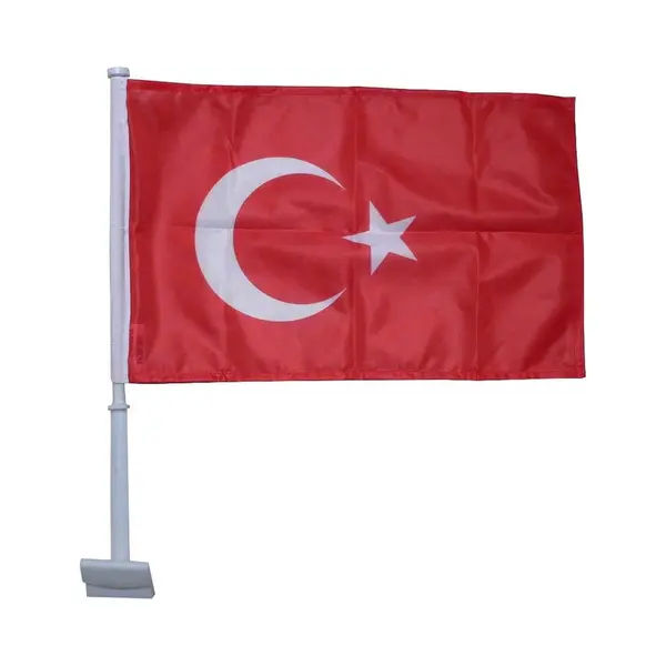 Vlaggenclub.nl Autovlag Turkije - Luxe thumbnail