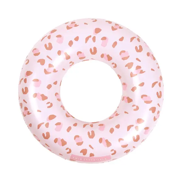 Swim Essentials Zwemband - Oudroze - Leopard - Ø 55 Cm thumbnail