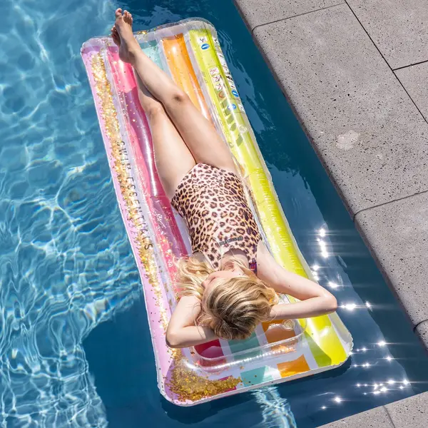 Swim Essentials | Meerkleurig Luxe Luchtbed thumbnail