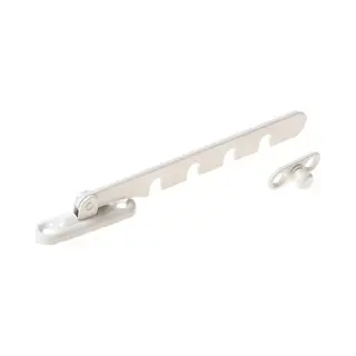 Algemeen Raamvastzetter Creme/wit 121mm