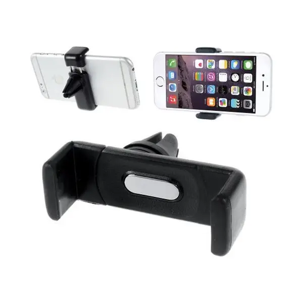 Telefoonhouder Auto | Universeel | Zwart | Ventilatie | Ventilatierooster Geschikt Voor I | Houder Samsung | Houder IPhone | Moubiele Houder thumbnail