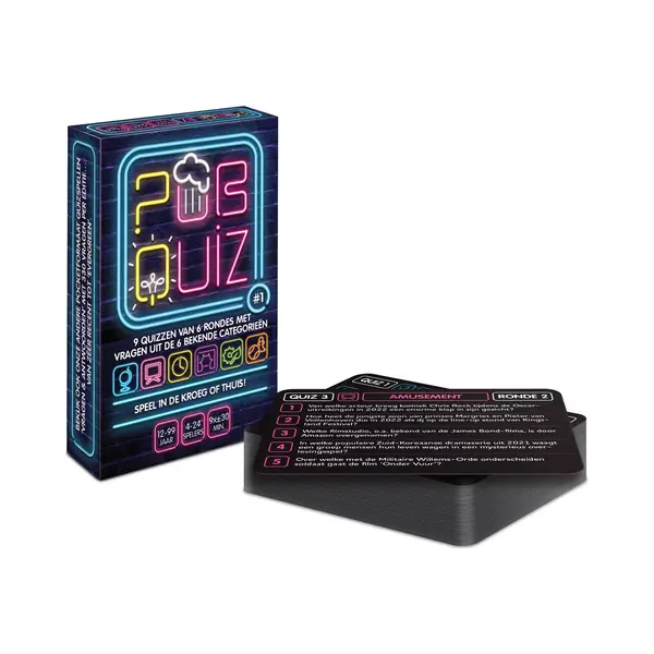 Puzzles & Games Spel Pub Quiz, The Ultimate Quiz Night – Quizspel – Game On! thumbnail