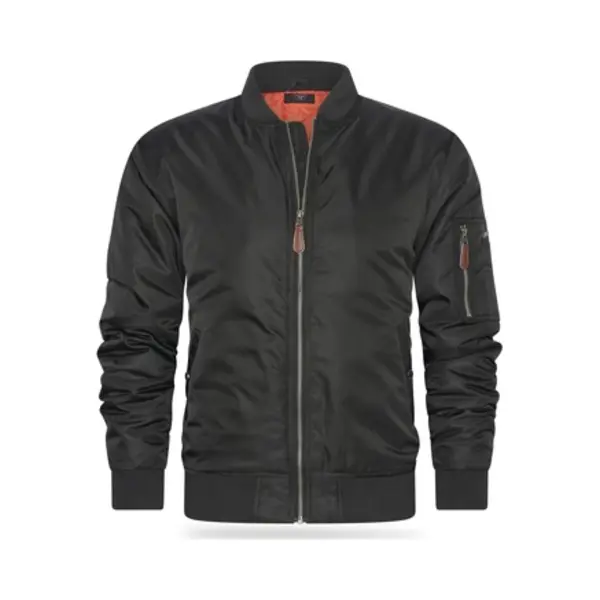 Cappuccino Italia - Men's Summer Navy Seal Jacket Schwarz - Schwarz - Größe Xxl thumbnail