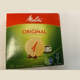Melitta Koffiefilter No 1 Rond 0.94 Mm 100 Stuks 3 Verpakkingen