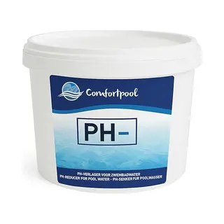 Ph-min Poeder | 5 Kg | Verlaagt De Ph Waarde | Voor Helder Zwembadwater | Comfortpool