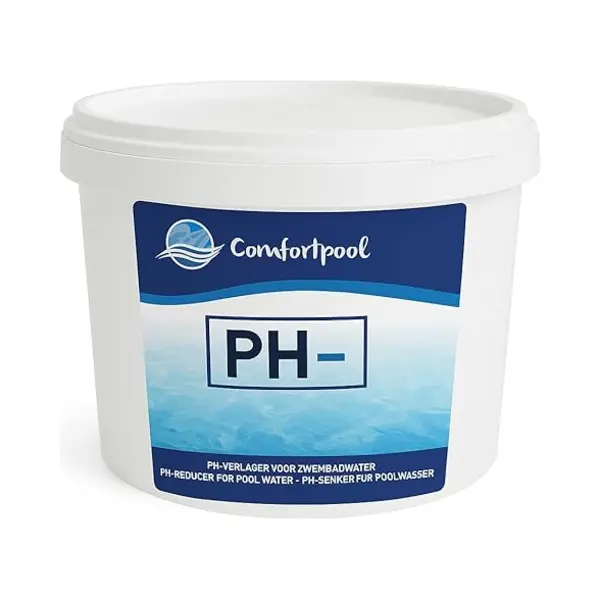 Ph-min Poeder | 5 Kg | Verlaagt De Ph Waarde | Voor Helder Zwembadwater | Comfortpool thumbnail
