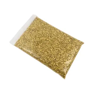 LalaShops Gekleurde Steentjes 2-3mm - Granulaat - Goud - Bodembedekking Voor Bloempotten En Plantenbakken - 1KG