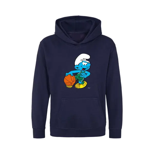 Hingly Hooded Sweater Navy Smurf Basketbal thumbnail