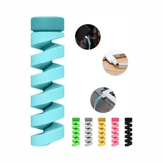 Kabelbeschermer - Cable Protector - Charger/oplader - 12 Stuks Meerdere Kleuren