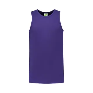 Lemon & Soda Heren Tanktop In De Kleur Paars In De Maat Xxl.