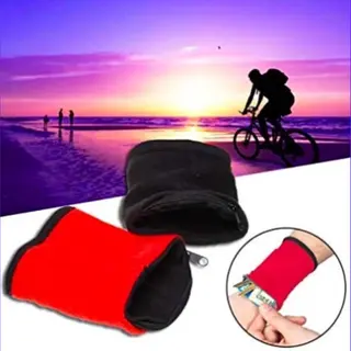 Hoog Kwaliteit Zweetband Met Rits, Trainen, Fietsen, Hardlopen, Vakantie, Sporten, Etc.