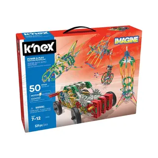 K'Nex | Power And Play Motorised Building Set | Educational Toys For Kids, 529 Piece Stem Learning Kit, Engineering For Kids, Fun And Building