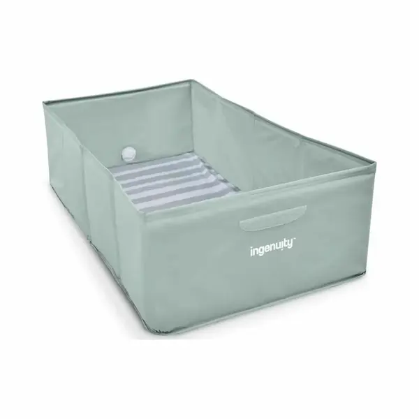 Ingenuity Tuckaway Toddler Tub, Converts Shower To Tub, Folds To Store, Easy To Clean, No Assembly Required, 12M-5Y thumbnail