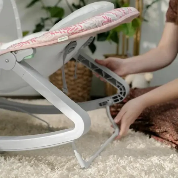 Ingenuity Keep Cozy Siège Transat Vibrant 3 En 1 Grow With Me Pour Bébé Et Nourrisson à Tout-petit, Vibrations Et Barre à Jouets, 0 à 30 Mois thumbnail