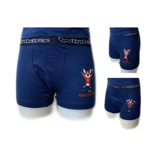 Embrator 2-stuks Jongens Boxershorts Met Opdruk Donkerblauw Maat 140/146