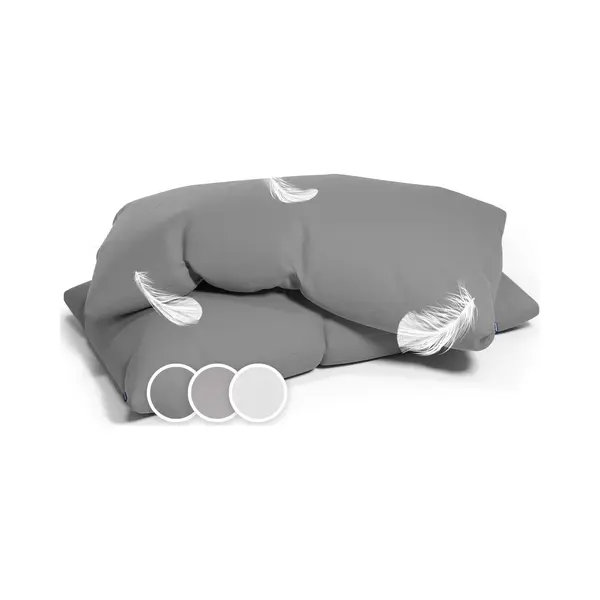 Sleepwise Soft Wonder-Edition Kussenslopen Set Van 2 40x80cm Microvezel thumbnail