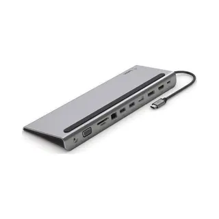 Belkin INC004BTSGY laptop dock/port replicator Wired Usb 3.2 Gen 1 (3.1 Gen 1) Type-C Black, Grey