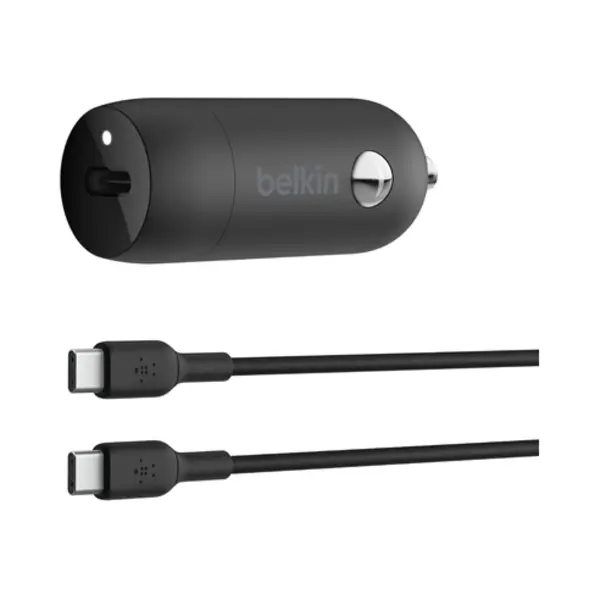 Belkin CCA004bt1MBK-B6 Laptop, Smartphone, Tablets Schwarz Zigarettenanzünder Schnellladung Drinnen thumbnail