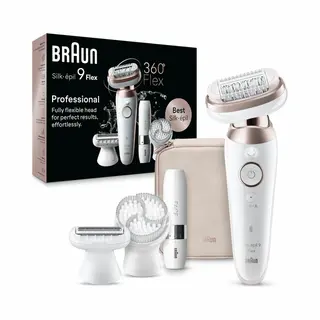 Braun Silk-épil 9 Flex 9-360 3D 40 pincetten Roze, Wit