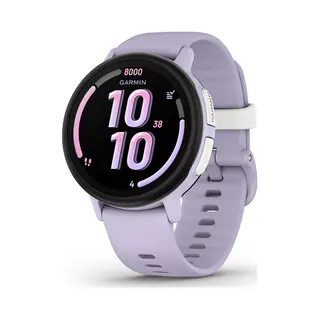 Garmin Bounce 010-03399-01 smartwatch / sport watch 3.05 cm (1.2") Amoled 43 mm Digital 390 x 390 pixels Touchscreen Purple Wi-Fi Gps (satellite)