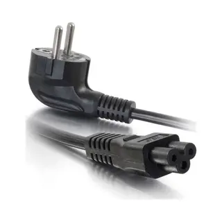 C2G 1m Europese laptopvoedingskabel (Cee 7/7 naar Iec 60320 C5)