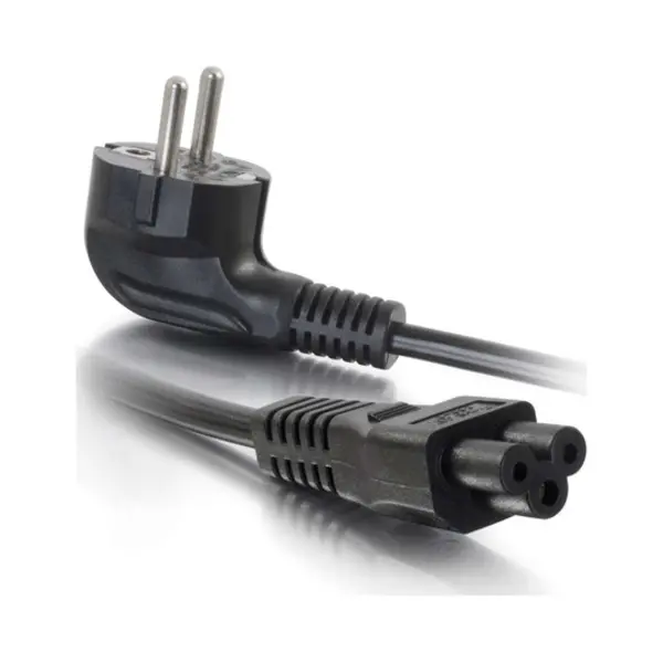 C2G 1m Europese laptopvoedingskabel (Cee 7/7 naar Iec 60320 C5) thumbnail