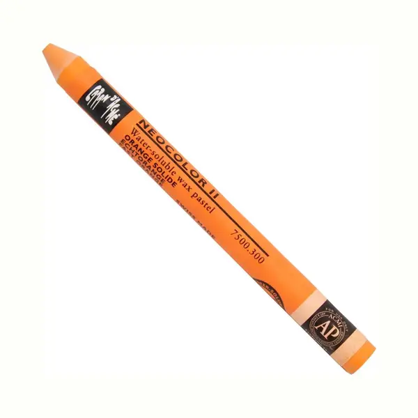 Caran D'ache Caran D´Ache Neocolor Ii Aquarelkrijt | Echt Oranje (300) thumbnail