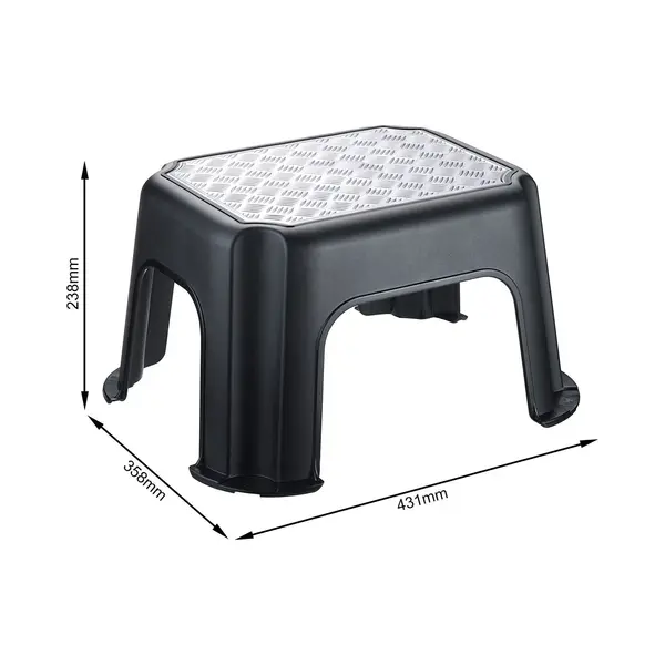 Rotho Paso Opstapje - Draagkracht Tot 150kg - Zilver Metallic thumbnail