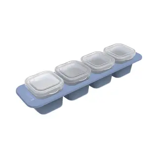 Rotho Mini Diepvriesdoosjes 4x0.05L Horizon Blauw/Transparant