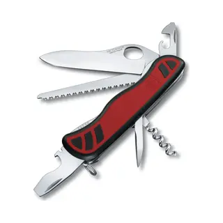 Victorinox Forester M Grip Multi-Tool-Messer Schwarz, Rot