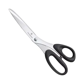 Victorinox Profi Haushalts- Und Berufsschere, Extra Scharfe Klinge, 21 Cm, Robuster Kunststoffgriff, Rostfreier Stahl, Schwarz