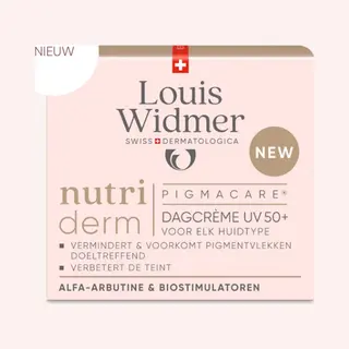 Louis Widmer Nutriderm Pigmacare Tagescreme Uv 50+ (ohne Parfüm) | 50 Ml