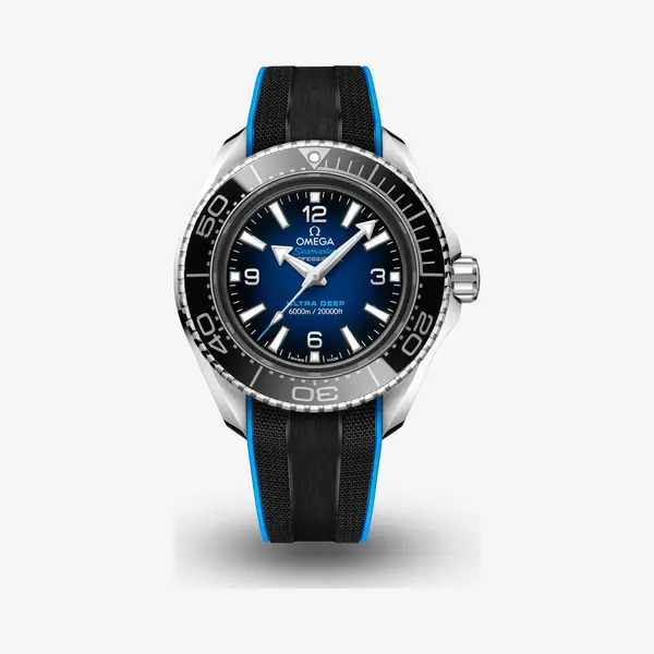 Omega Mens Seamaster Planet Ocean 6000m Dark Blue Chronometer Watch 215.32.46.21.03.001 thumbnail