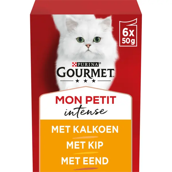 Gourmet Mon Petit Mahlzeiten Für Ausgewachsene Katzen Geschmack Wählbar ( 6x50g - Pack Of 8 ) thumbnail