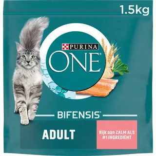 Purina One One Adult Katzenfutter Lachs, 1, 5 Kg