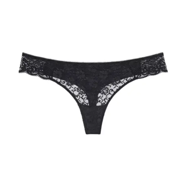 Triumph Amourette Hipster String, Black, 42 thumbnail