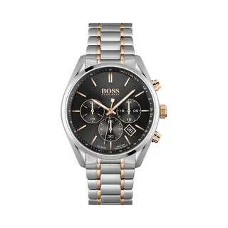 Hugo Boss - Heren Horloge Champion - Zilver