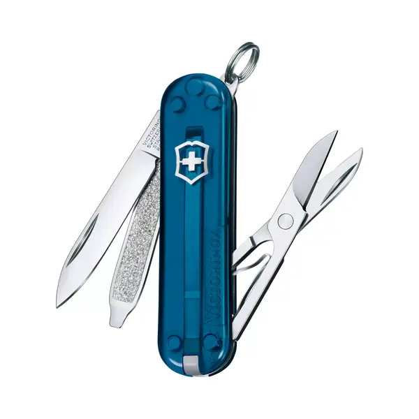 Victorinox Classic Sd Transparent Zakmes - Sky High - 7 Functies thumbnail