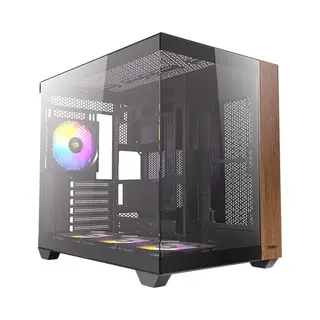 Antec CX800 Midi Tower Zwart, Hout