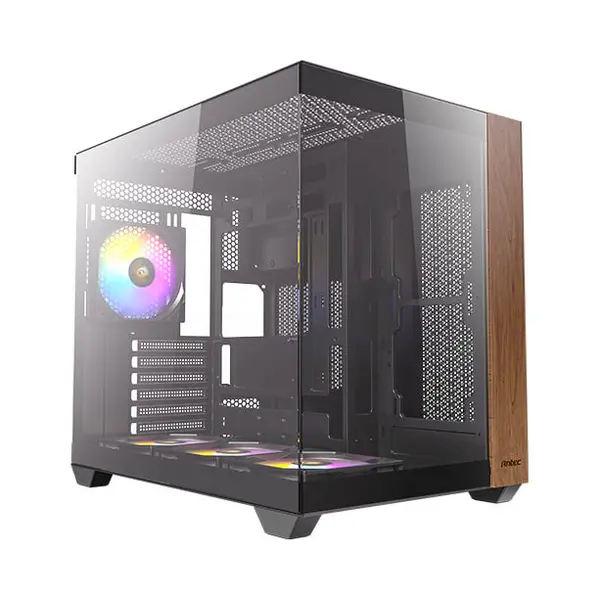 Antec CX800 Midi Tower Zwart, Hout thumbnail