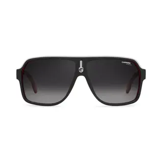 Carrera Sonnenbrillen 1001/S Matte Black Red/Grey Shaded 62/11/140 Unisex