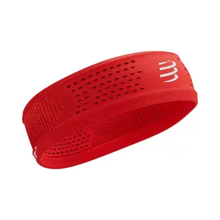 Compressport Thin Headband On/Off - Core Red/White