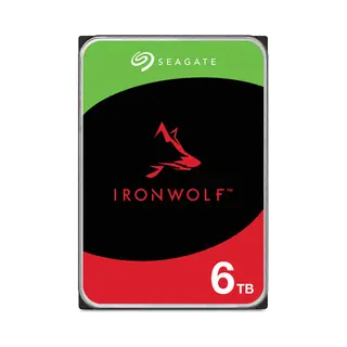 Seagate IronWolf ST6000VN006 interne harde schijf 6 Tb 5400 Rpm 256 Mb 3.5" Sata Iii