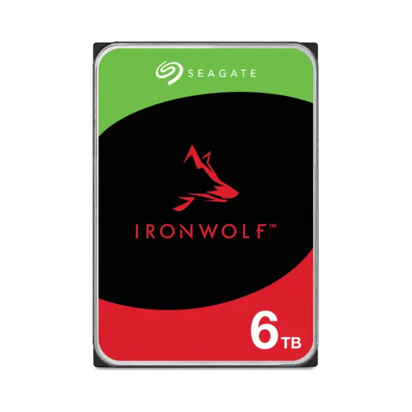 Seagate IronWolf ST6000VN006 interne harde schijf 6 Tb 5400 Rpm 256 Mb 3.5" Sata Iii thumbnail