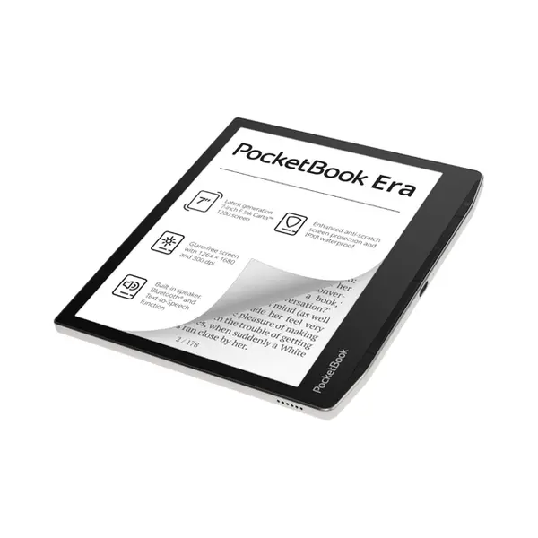 PocketBook 700 Era Silver e-book reader Touchscreen 16 Gb Zwart, Zilver thumbnail