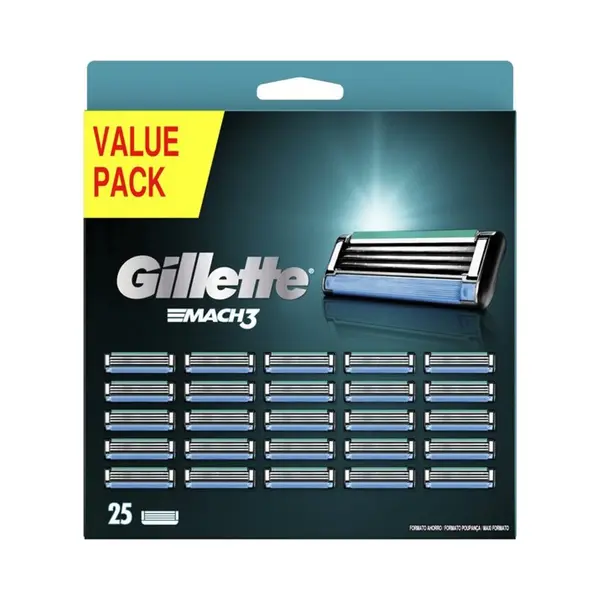 Gillette MACH3 Scheermesjes 25 Stuks thumbnail