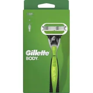 Gillette Body Veiligheidsscheermes Zwart, Groen
