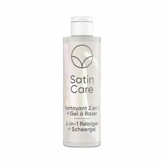 Satin Care Intimate Voor De Intieme Zone - Verzachtende Reiniger + Scheergel - 190 Ml