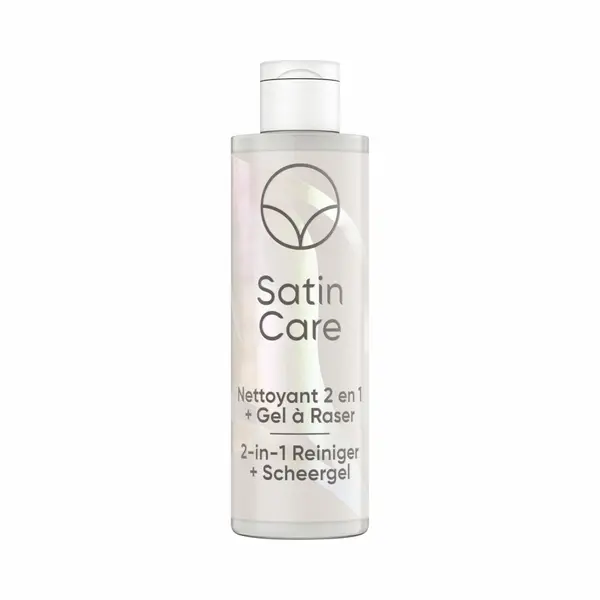 Satin Care Für Haut Und Schamhaare, 2-in-1-Reiniger, Rasiergel Für Frauen, Schützt Die Haut Während Der Rasur, Weiche Und Transparente Formel, thumbnail